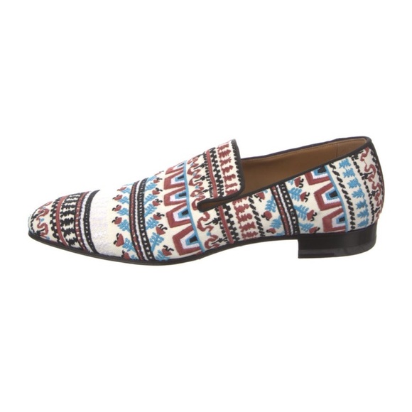Christian Louboutin Printed Loafers - Picture 4 of 6